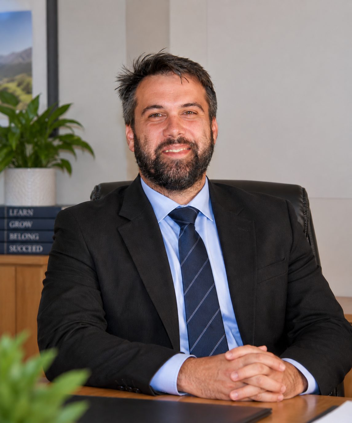 Mr Marco Meyer, Principal of Greyton Primary School
